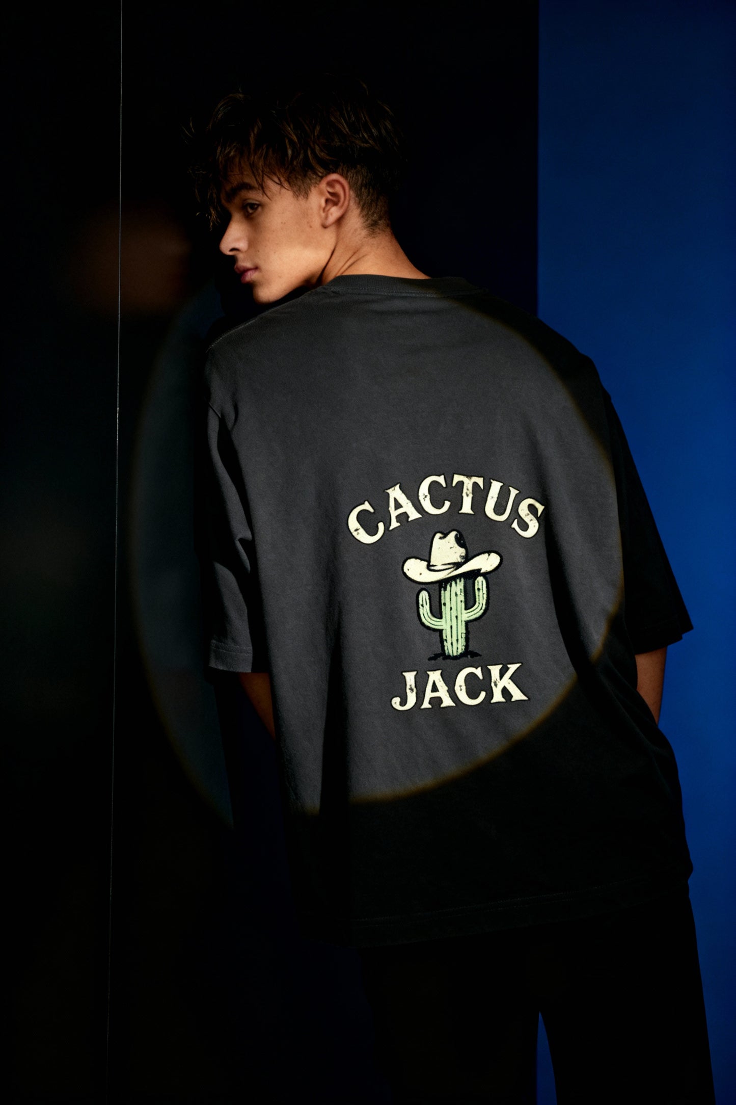 Cactus Jack Cowboy Logo Tee – Minimal Western Edition