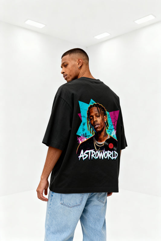 Astroworld Graphic Tee – Retro Hip-Hop Streetwear Shirt
